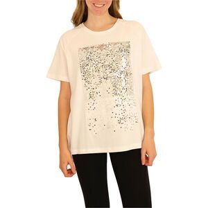 Elevenparis Womens Sequin Embellished T-Shirt, NWT